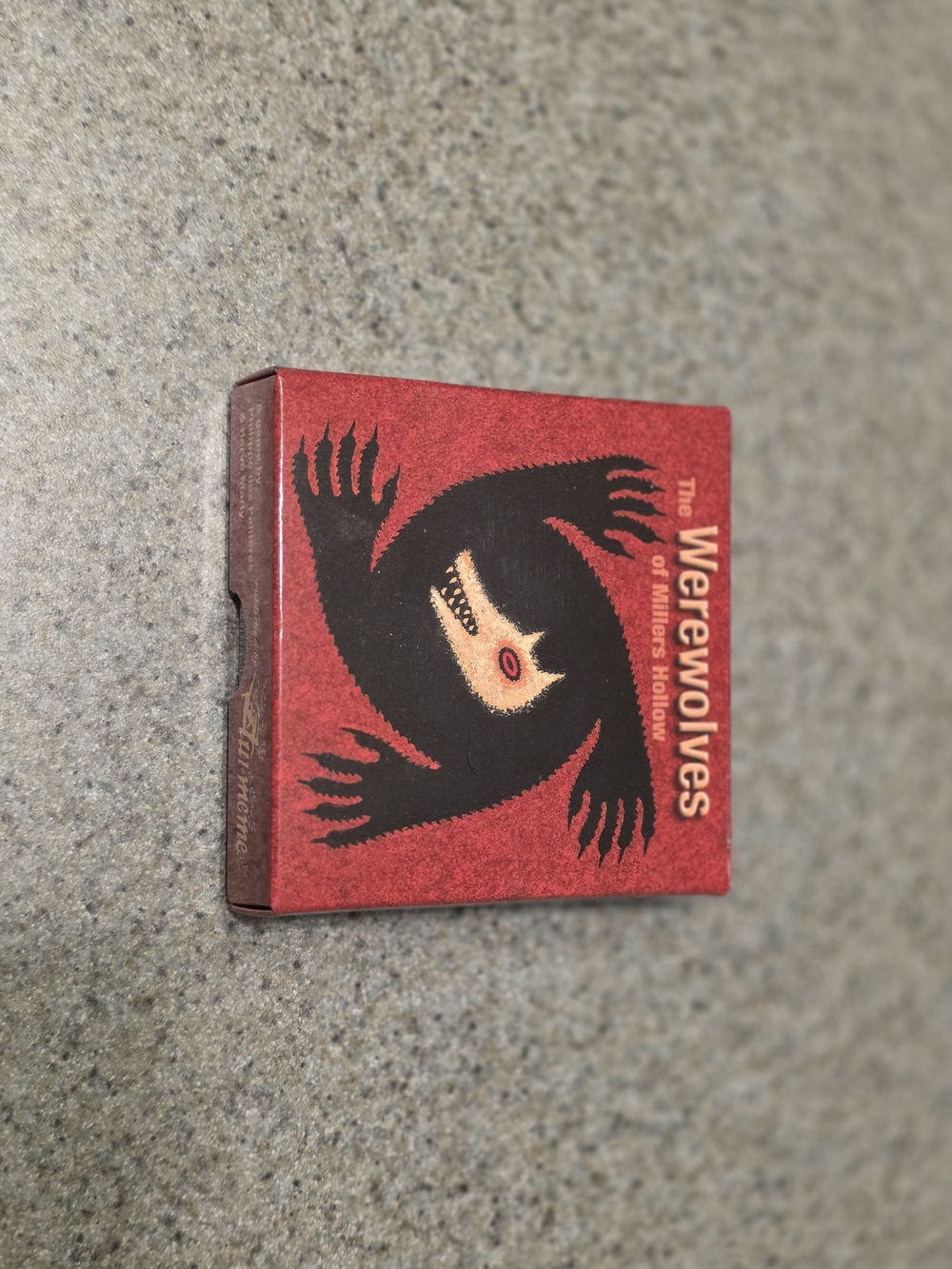 The Werewolves of Miller's Hollow Card Game - Red Box